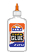 A bottle of Elmer's glue.